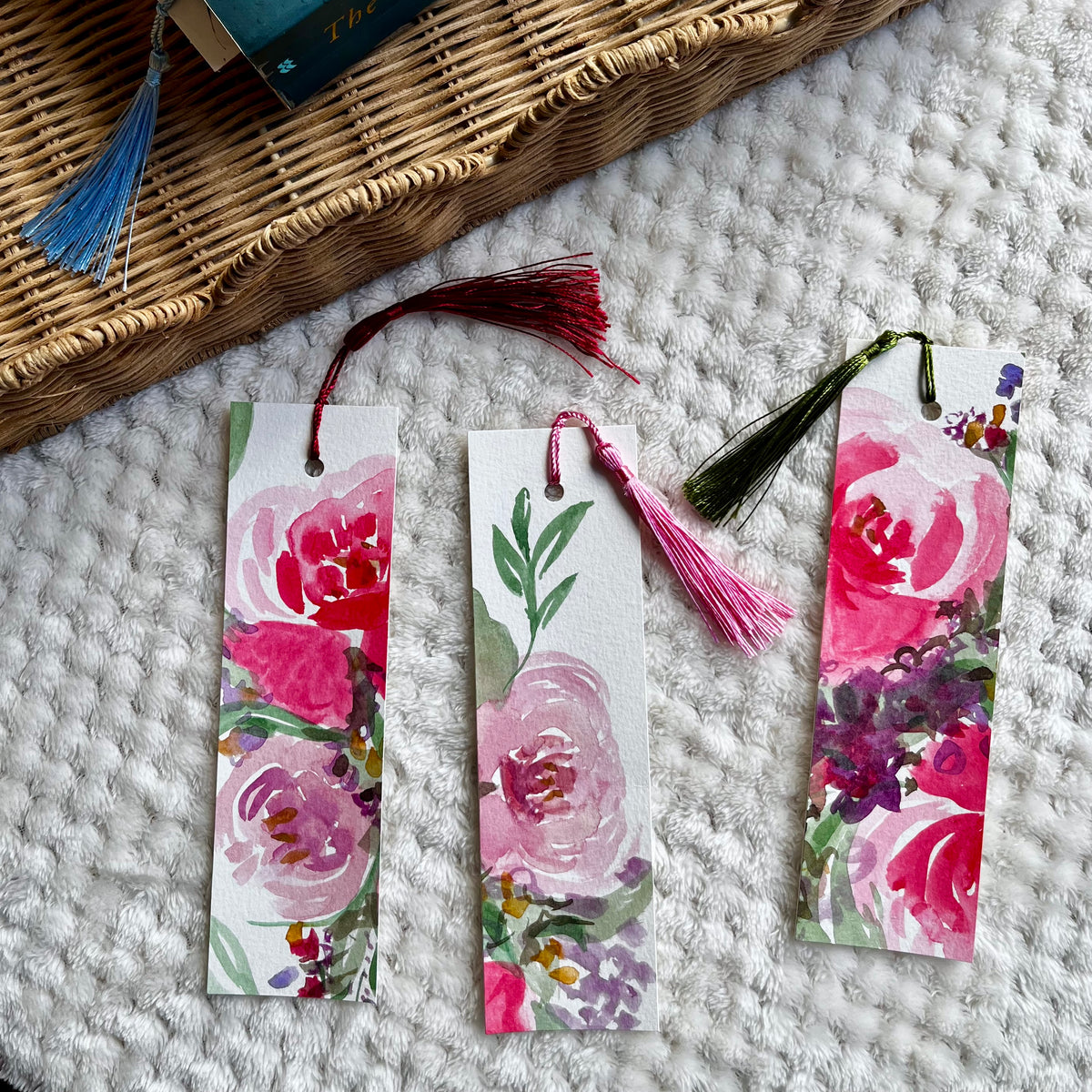 Painted Bookmarks