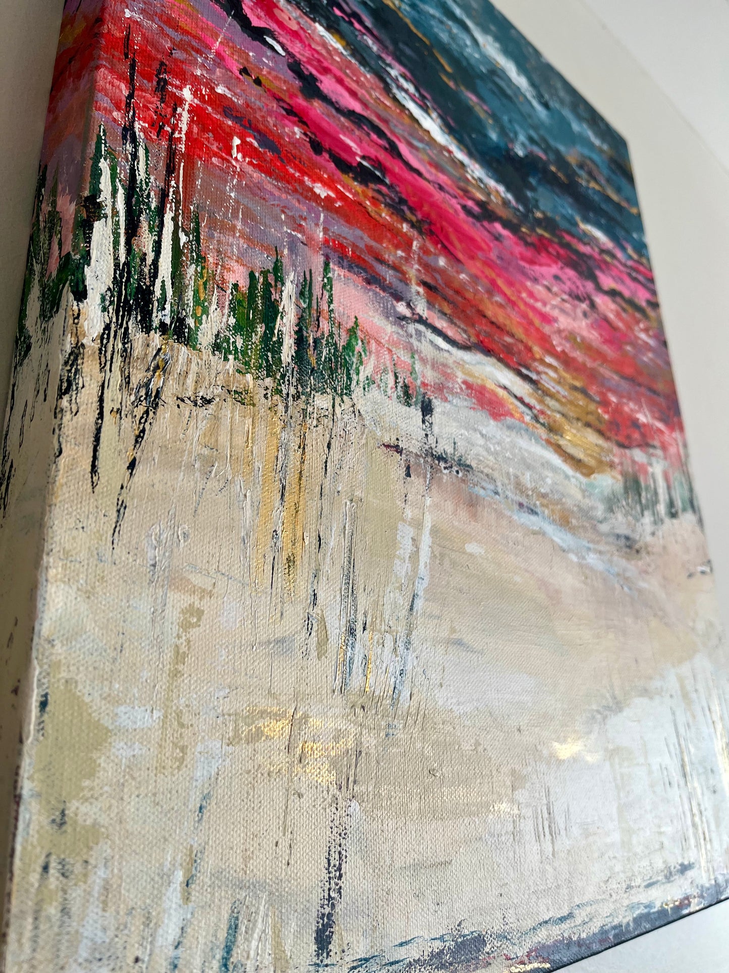 MG Artwork: Dunes in Colour (Original, Acrylic Painting, 16"x20")