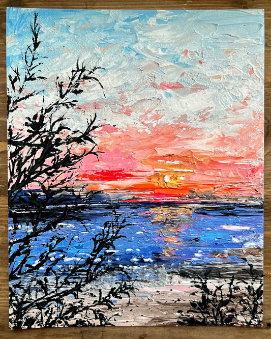 MG Artwork: Unframed Giclee Print "Late September Sun" (8"x10" print)