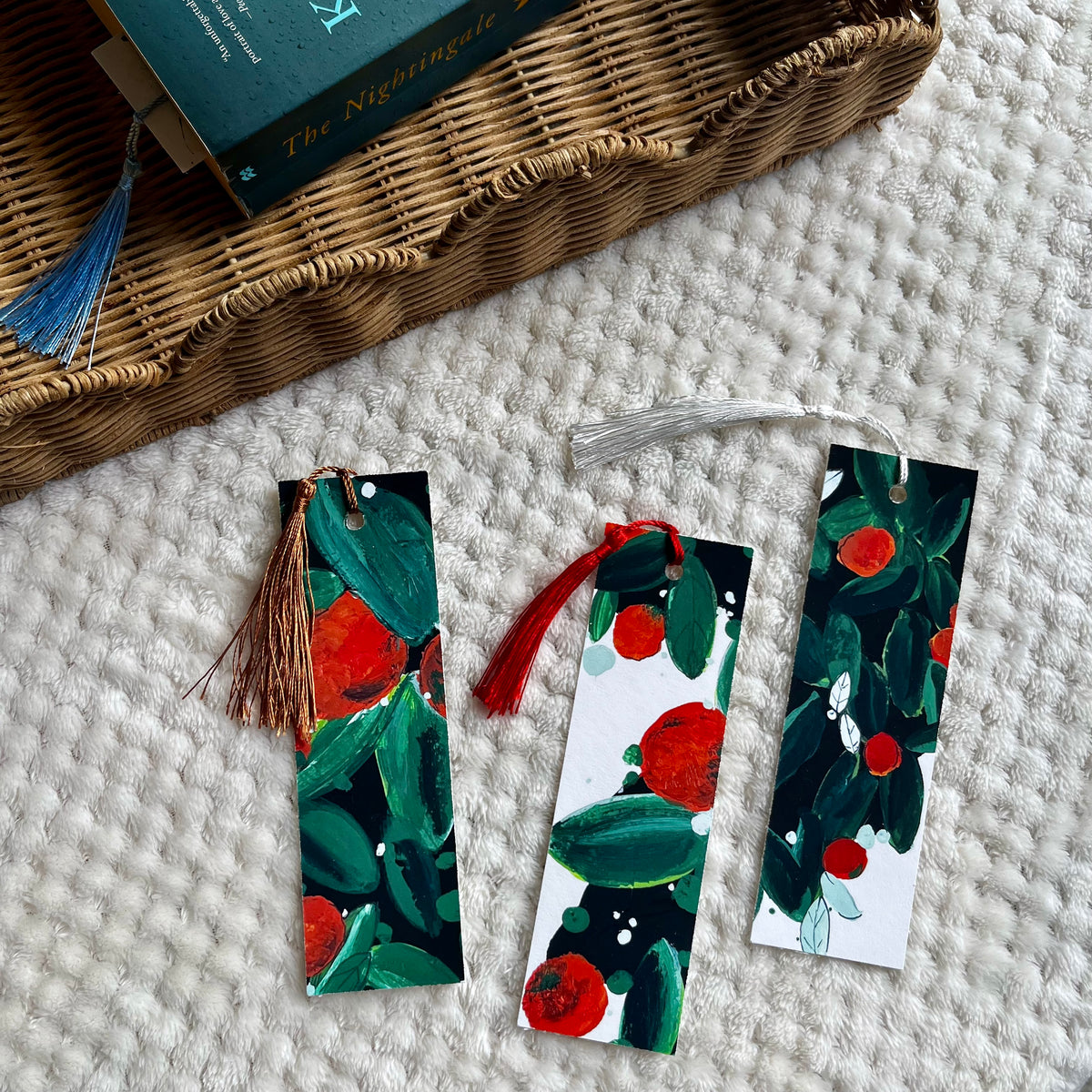Painted Bookmarks