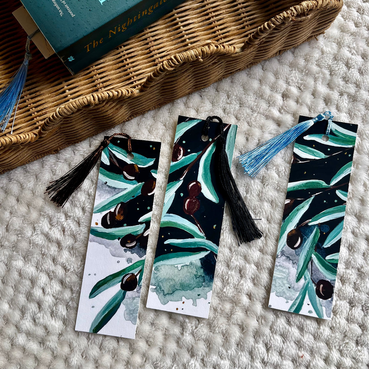 Painted Bookmarks