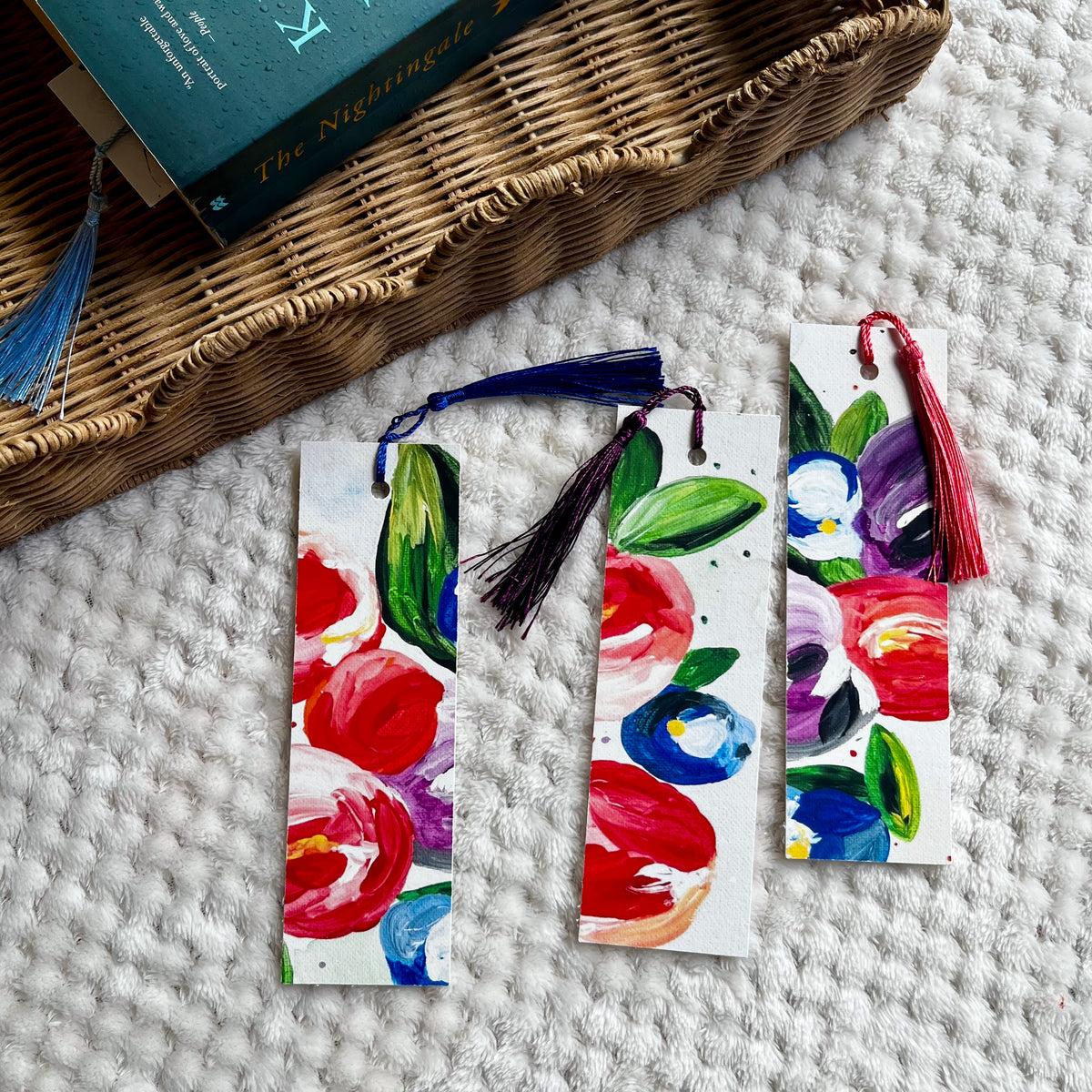 Painted Bookmarks