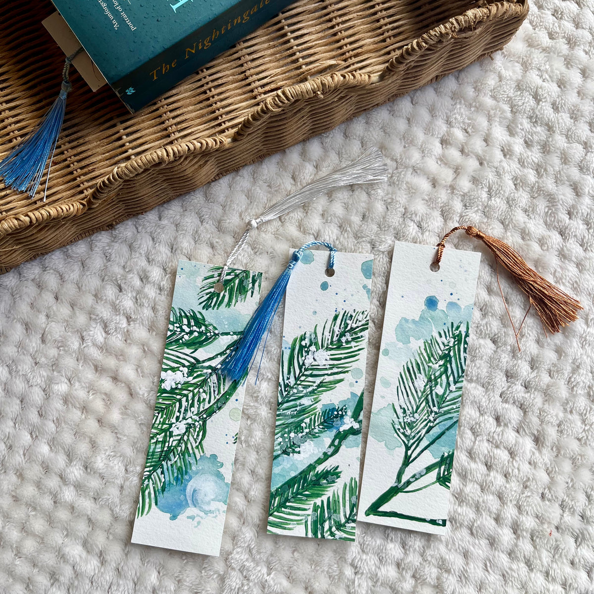 Painted Bookmarks
