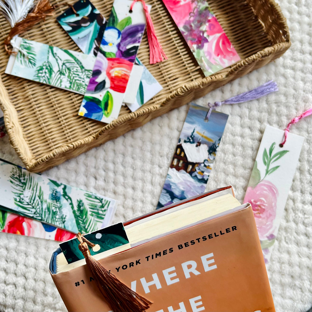 Painted Bookmarks