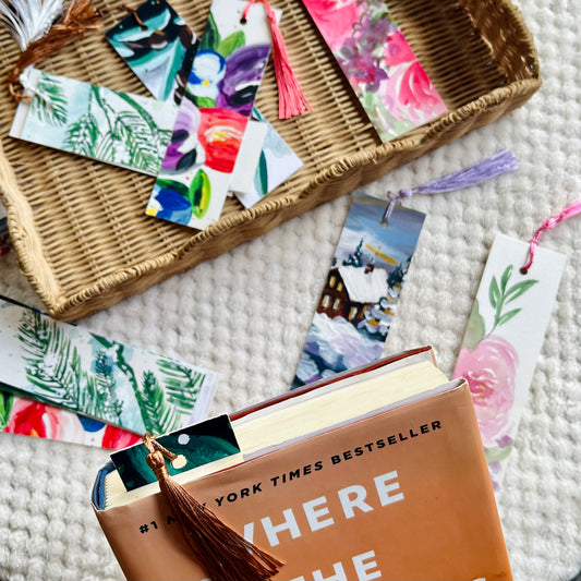 Painted Bookmarks